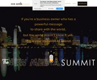 Newmediasummit.net(Speaking) Screenshot