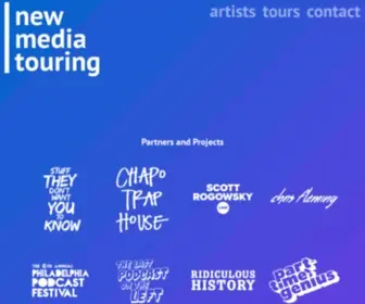 Newmediatouring.com(New media touring) Screenshot