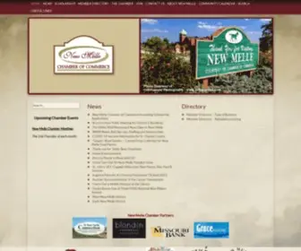 Newmellechamber.com(New Melle Chamber) Screenshot