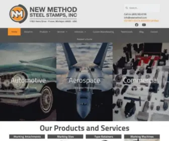 Newmethod.com(New Method Steel Stamps) Screenshot