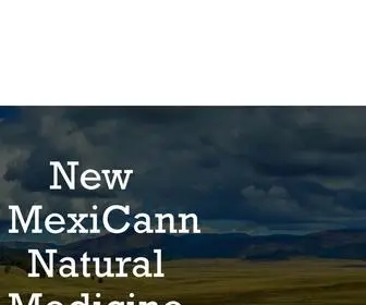 Newmexicann.com(New MexiCann Natural Medicine) Screenshot