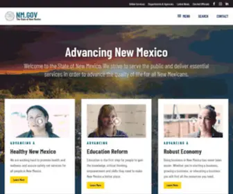 Newmexico.gov(New Mexico) Screenshot