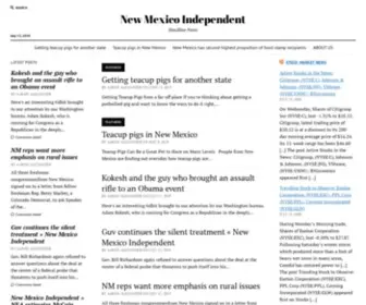 Newmexicoindependent.com(New Mexico Independent) Screenshot