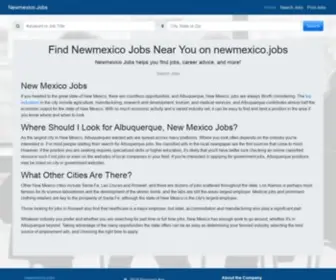 Newmexico.jobs(Newmexico jobs) Screenshot