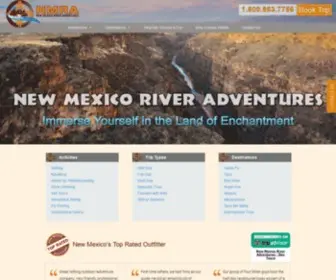 Newmexicoriveradventures.com(New Mexico River Adventures) Screenshot