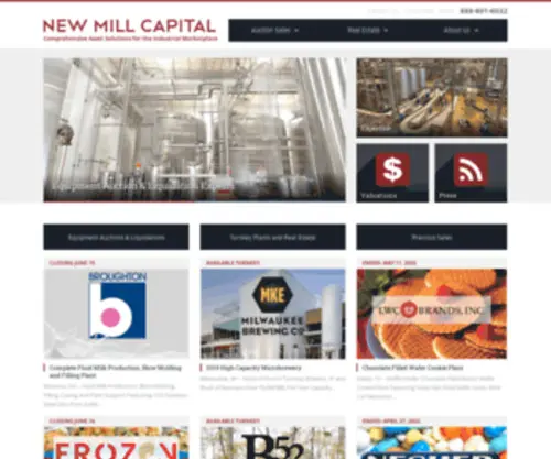 Newmillcapital.com(New Mill Capital) Screenshot