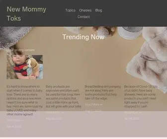 Newmommytoks.com(New Mommy Toks) Screenshot