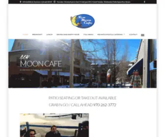 Newmooncafekeystone.com(New Moon Cafe) Screenshot