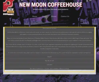 Newmooncoffeehouse.org(New Moon Coffeehouse) Screenshot