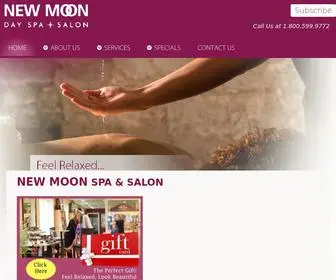 Newmoonspa.com(New Moon Spa) Screenshot