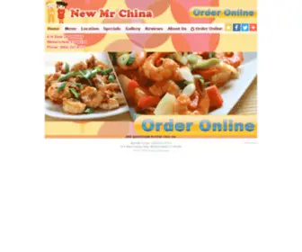 Newmrchinawethersfield.com(New Mr China) Screenshot