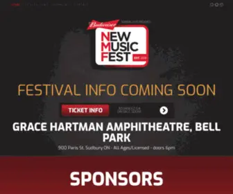 NewmusicFest.ca(NewmusicFest) Screenshot