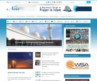 Newmuslim.net(New Muslims) Screenshot