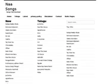 Newnaasongs.com(newnaasongs) Screenshot