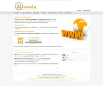 Newnet.cl(Diseño web) Screenshot