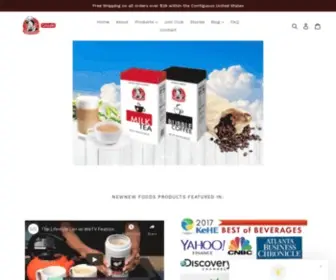 Newnewfoods.com(This is a Coffee and a Tea you cannot miss) Screenshot