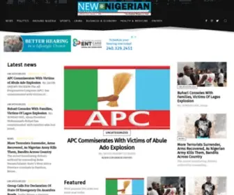 Newnigeriannewspaper.com(New Nigerian Newspapers) Screenshot