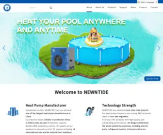 Newntide.com(Best Heat Pump Manufacturer in China) Screenshot