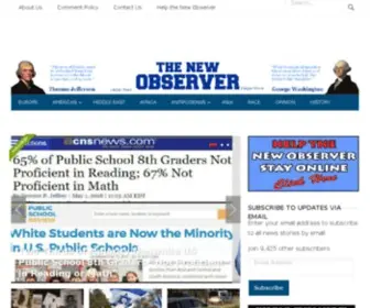 Newobserveronline.com(The New Observer) Screenshot