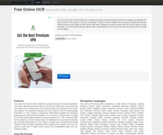 Newocr.com(Free online OCR service) Screenshot