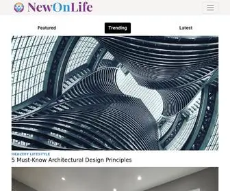 Newonlife.net(New on Life) Screenshot