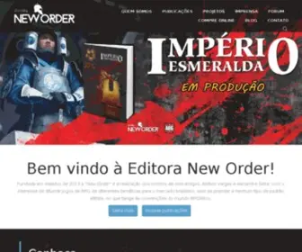 Newordereditora.com.br(Editora New Order) Screenshot
