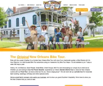 Neworleansbiketour.com(New Orleans Bike Tour) Screenshot