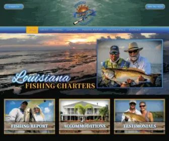 Neworleansfishing.com(Bourgeois Fishing Charters) Screenshot