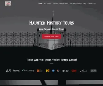 Neworleansghosttour.com(Haunted History Tours) Screenshot