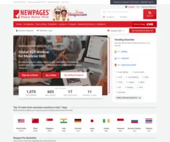 Newpages.com.my(The Most Effective Online Business Platform) Screenshot