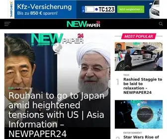 Newpaper24.com(Global online News around the World) Screenshot