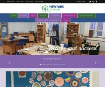 Newparkacademy.org(New Park School) Screenshot