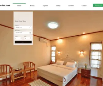 Newparkmyanmar.com(New Park Hotel) Screenshot