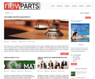 Newparts.ro(Piese auto originale) Screenshot