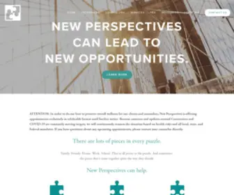 Newperspectivesconsult.com(New Perspectives) Screenshot