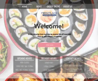 Newplacejapanesekitchen.com.au(New Place Japanese Kitchen) Screenshot