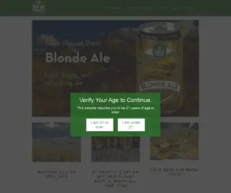 Newplanetbeer.com(Colorado Made Gluten Free Beer) Screenshot