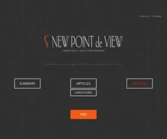 Newpointdeview.com(NEW POINT de VIEW) Screenshot