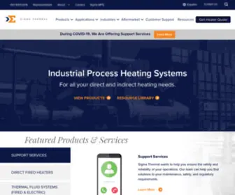 Newpointhx.com(Industrial Process Heating Systems) Screenshot