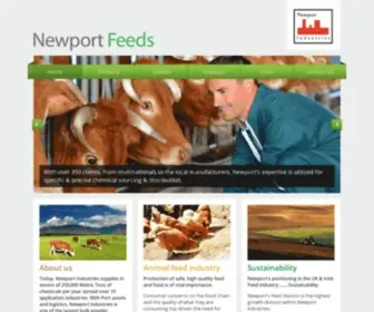 Newport-Feeds.co.uk(Welcome) Screenshot