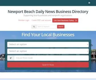 Newportbeachdailynews.com(Business Directory Directory) Screenshot