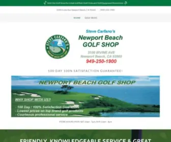 Newportbeachgolfshop.com(Golf Equipment) Screenshot