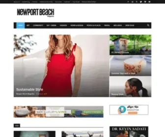 Newportbeachmagazine.com(Newport Beach Magazine) Screenshot
