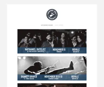 Newportfolkpresents.com(Newport Folk Presents) Screenshot