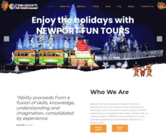Newportfuntours.com(Newport Fun Tours) Screenshot
