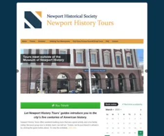 Newporthistorytours.org(Newport History Tours) Screenshot