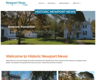 Newportnewshistory.org(Historic Newport News) Screenshot