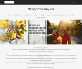 Newportskinnytea.com(Newport Skinny Tea) Screenshot