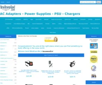 Newpowercord.com(ADAPTERS) Screenshot