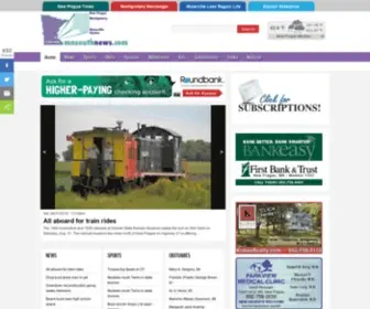 Newpraguetimes.com(MN South News) Screenshot